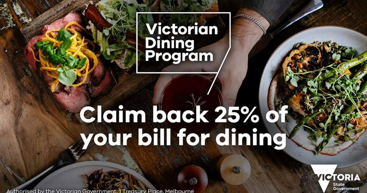 claim back 25% for dining